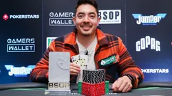 Edson Tsutsumi Jr. venceu evento no BSOp Rio de Janeiro (Foto: Luis Bertazini/BSOP)