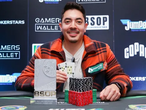 Brasileirão de poker: Edson Tsutsumi Jr. vence o 1- Day High Roller da etapa carioca