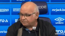 Foto: Reprodução/YouTube - Romildo Bolzan Júnior: presidente se manifestou após empate do Grêmio com o Vasco