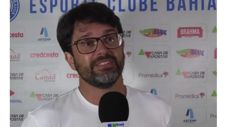 Guilherme Bellintani é pego de surpresa após o Bahia ser acionado na Justiça