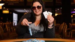 Katie Kopp venceu o Evento #1 da WSOP (Foto: Rachel Kay Miller/PokerNews)