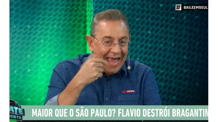 Flávio Prado voltou a deixar a torcida do Flamengo em alerta