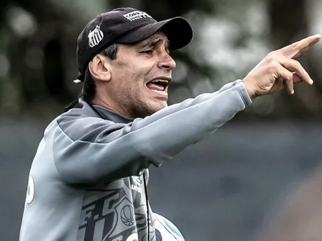 Bustos reprova meio-campista e o coloca no último lugar da fila de opções no Santos