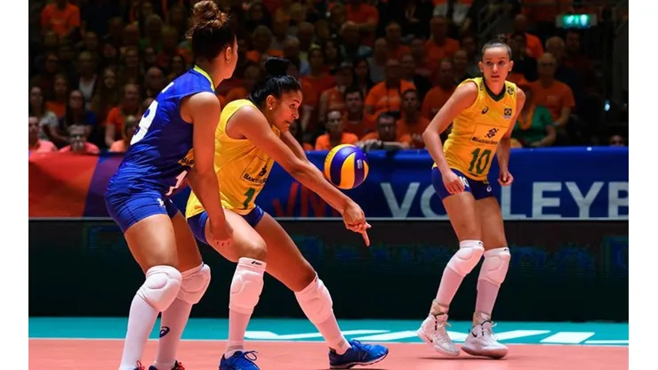 Foto: Divulgação FIVB - Brasil quer a segunda vitória na competição