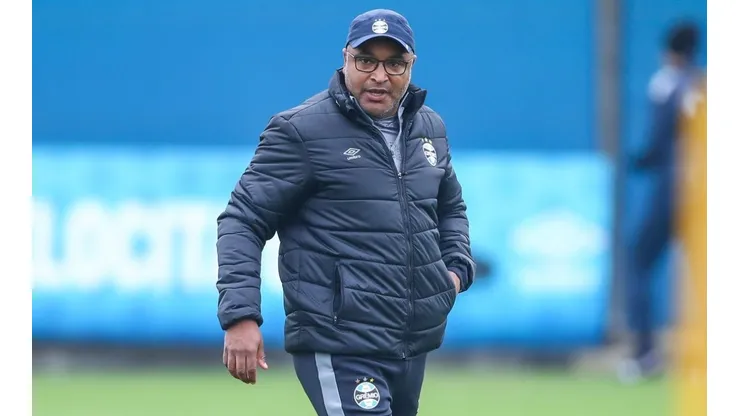Foto: Lucas Uebel/Grêmio/Divulgação - Roger Machado: fará mudanças no Grêmio contra o Vasco