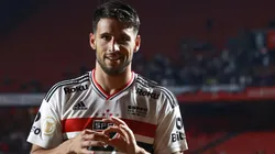 Marcello Zambrana/AGIF/ Calleri perto de entrar para o top 3 de gringos artilheiros no São Paulo.