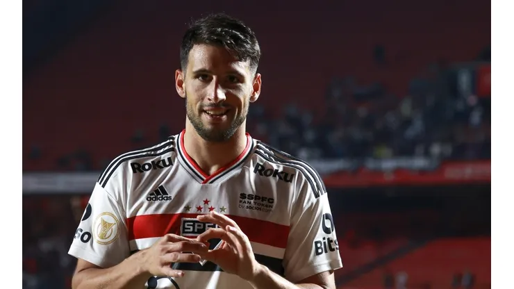 Marcello Zambrana/AGIF/ Calleri perto de entrar para o top 3 de gringos artilheiros no São Paulo.