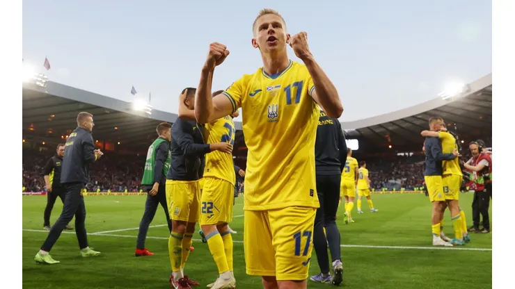 Getty Images/Ian MacNicol - Ucrânia vence e chega mais perto de realizar objetivo de Zinchenko