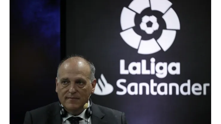 Javier Tebas, presidente da La Liga (Foto: Getty Images)