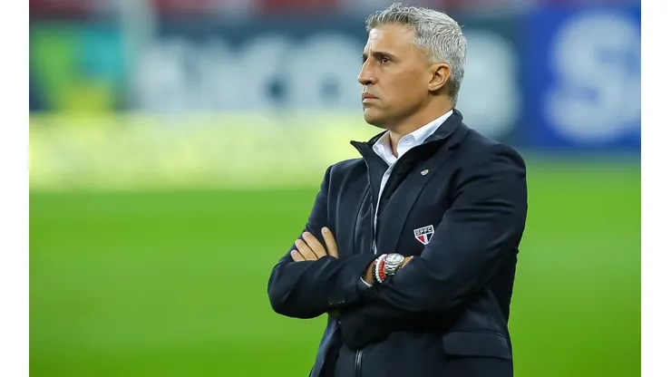 Hernán Crespo comandou o São Paulo na última temporada (Foto: Pedro H. Tesch/AGIF)