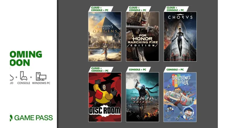 Assassin’s Creed Origins e For Honor são destaques do Xbox Game Pass de junho