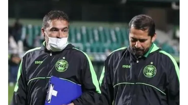 Foto: Divulgação/Coritiba - Auxiliar de Morínigo se rende a dupla do Coritiba
