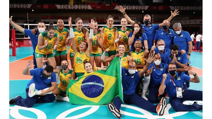 Foto: 2021 Getty Images - Seleção feminina do Brasil