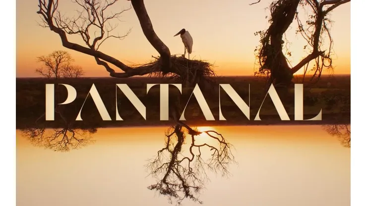 Amigos se encontram todo dia em bar para assistir 'Pantanal'. Imagem: Reprodução TV Globo
