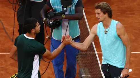 Clive Brunskill/Getty Images/ Tênis | Zverev e Alcaraz se enfrentam pelas quartas de final de Roland Garros; saiba o horário e onde assistir.