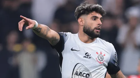 Yuri Alberto em partida pelo Corinthians no Campeonato Brasileiro A 2024. Foto: Ettore Chiereguini/AGIF
