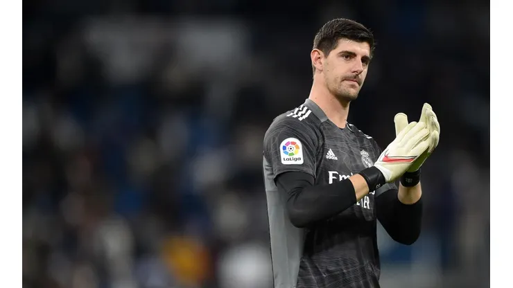 Foto de Denis Doyle/Getty Images | Coutois fez um total de nove defesas na final da Champions