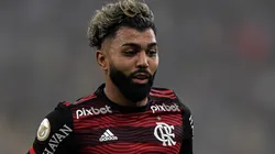 Foto: (Thiago Ribeiro/AGIF) - Gabigol marcou o gol da vitória do Flamengo no Fla-Flu neste domingo (29)