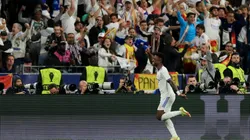 Reprodução. Autor do gol do título, Vini Jr. enterra as críticas direcionadas ao ponta, no início da sua trajetória pelo Merengue