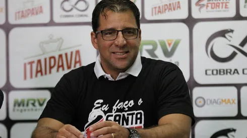 Site oficial do time: Rafael Melo/Site Oficial Santa Cruz - Martellote vê maneiras de Santa Cruz engrenar na Série D