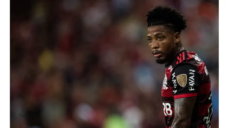 Marinho não tem atuado com frequência no Flamengo (Foto: Thiago Ribeiro/AGIF)