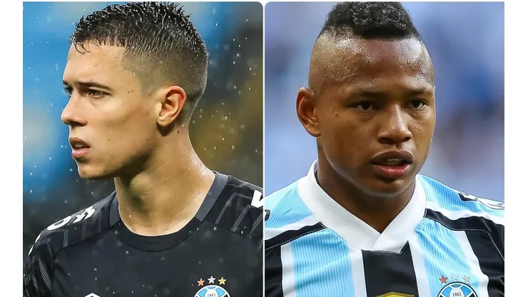 Fotos: Pedro H. Tesch/AGIF - Brenno e Campaz: dupla está em lista de possíveis saídas do Tricolor
