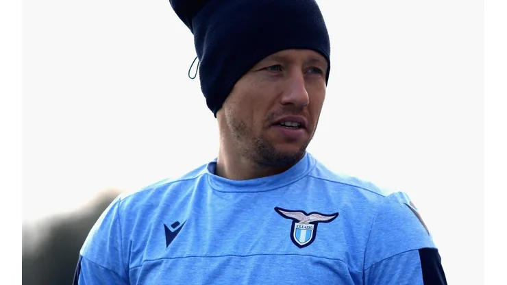 Foto: Paolo Bruno/Getty Images/Itália - Lucas Leiva: volante é considerado caro pela direção do Grêmio