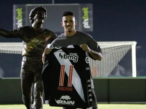 Paulinho quebra silêncio sobre retorno ao Vasco e se emociona com torcida