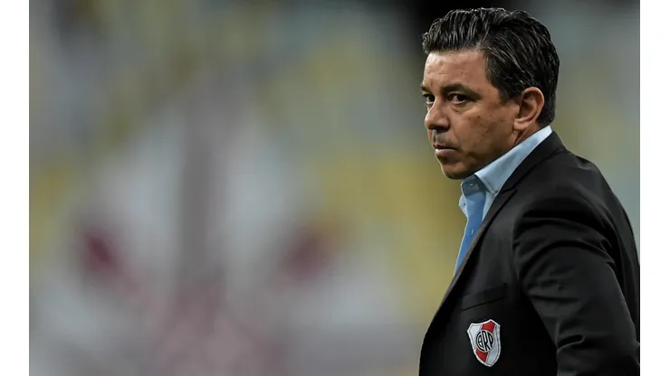Marcelo Gallardo, técnico do River Plate (Foto: Thiago Ribeiro/AGIF)
