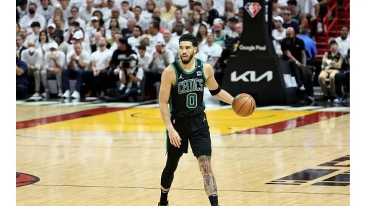 Tatum tem sido peça fundamental para os Celtics no duelo contra o Heat