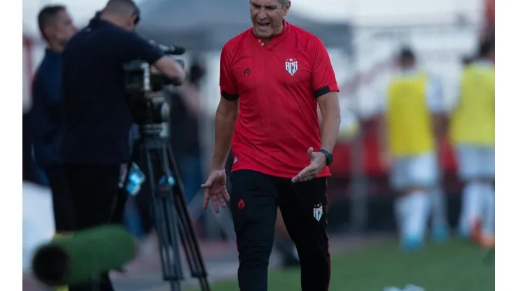 Heber Gomes/AGIF. Jorginho voltou ao Atlético-GO em maio deste ano. Sua primeira passagem pelo Dragão foi em 2021.