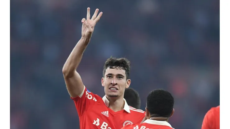 Foto: Divulgação/Internacional - Rodrigo Dourado: destaque do Colorado em goleada na Sul-Americana