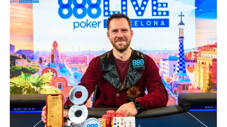 Dan Cates venceu Super High Roller em Barcelona (Foto: Divulgação/888poker)
