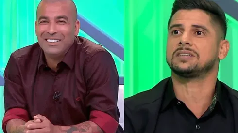 Foto: Reprodução / SBT - Cicinho e Sheik divergem opiniões sobre fair play de Moisés