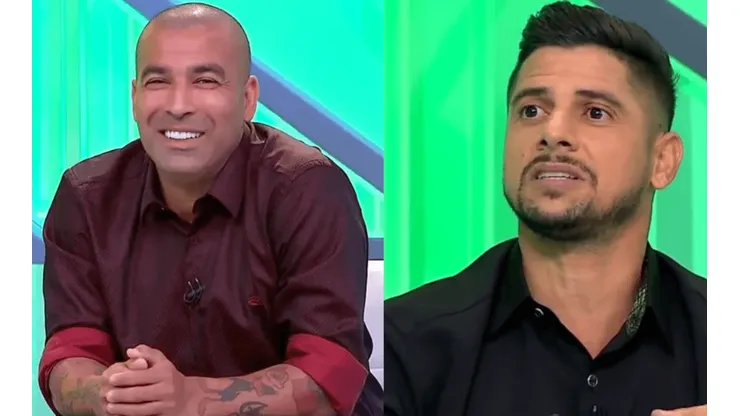 Foto: Reprodução / SBT - Cicinho e Sheik divergem opiniões sobre fair play de Moisés
