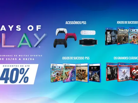 PlayStation anuncia promoção Days of Play 2022 com desconto em jogos e acessórios