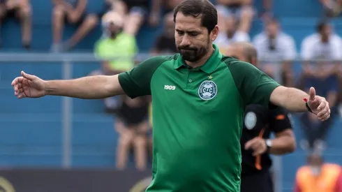 Robson Mafra/AGIF. Contra o Atlético-GO, no último fim de semana, Morínigo recebeu o terceiro amarelo e está suspenso