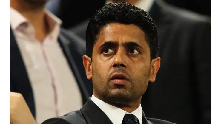 Foto: Dean Mouhtaropoulos/Getty Images/Bélgica - Nasser Al-Khelaifi: dono do PSG respondeu presidente da La Liga