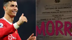 Jovem descobriu que seu filho se chama Cristiano Ronaldo.