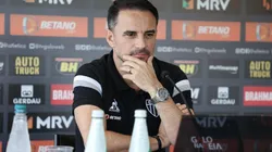 Foto: Pedro Souza / Atlético / Divulgação - Rodrigo Caetano: diretor do Galo acompanhou de perto o início da carreira do volante