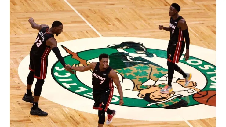 Winslow Townson/Getty Images - Heat abre 2 a 1 no Celtics na série final de conferência
