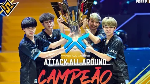 Free Fire: Attack All Around é campeã do FFWS 2022 Sentosa