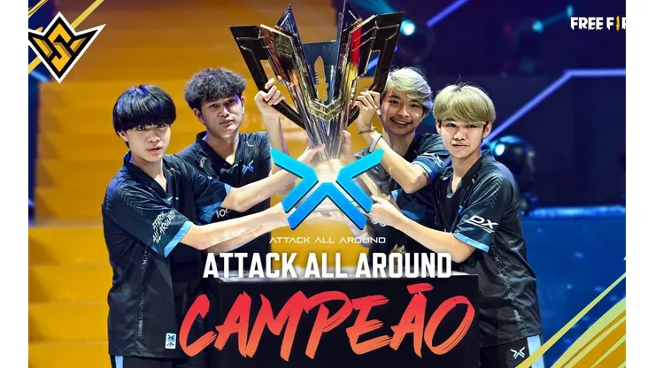 Free Fire: Attack All Around é campeã do FFWS 2022 Sentosa