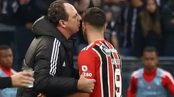 Foto: (Marcello Zambrana/AGIF) - Rogério Ceni rasgou elogios a Calleri e explicou a importância do centroavante para o São Paulo