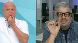 Foto: Reprodução/Band - Héverton Guimarães contrariou Ronaldo Giovanelli e disse que Róger Guedes tem que deixar de ser "mimado"