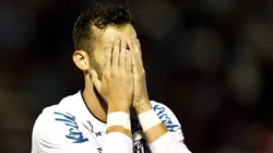 Thiago Calil/AGIF. Baptistão não viu falta no lance que originou o gol de uma possível vitória do Santos