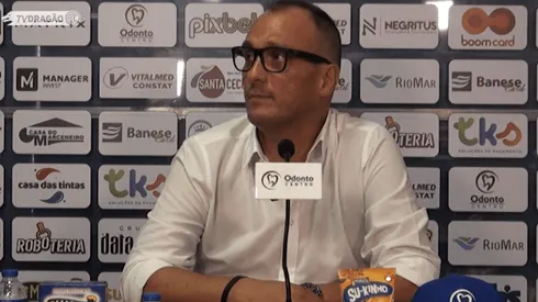 Foto: Reprodução/TV Dragão - Alex Brasil é o diretor de futebol do Confiança