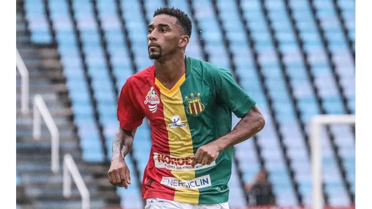 Foto: (Ronald Felipe/Sampaio Corrêa FC) - Mateusinho tem vivido um grande primeiro semestre com a camisa do Sampaio