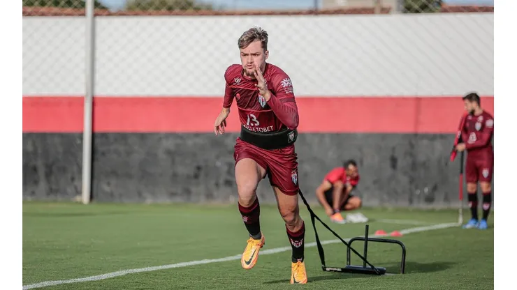 Foto: Flickr oficial do ACG - Gabriel Noga em sessão de treino.