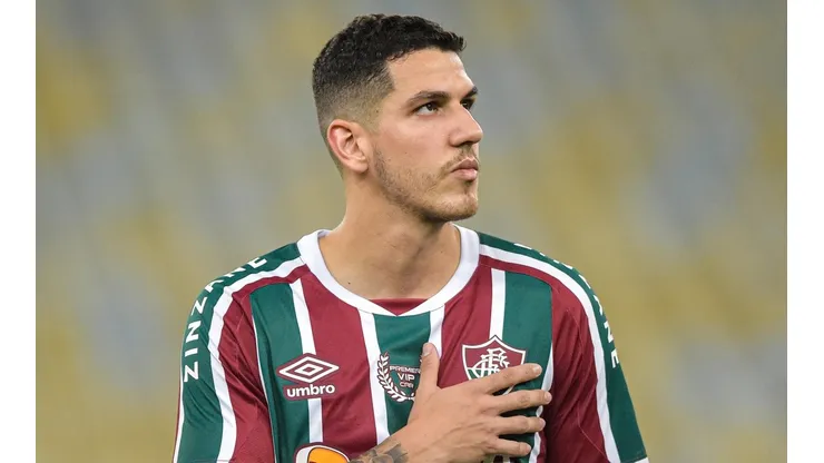 Nino falou após a partida sobre situação do Fluminense (Foto: Thiago Ribeiro/AGIF)